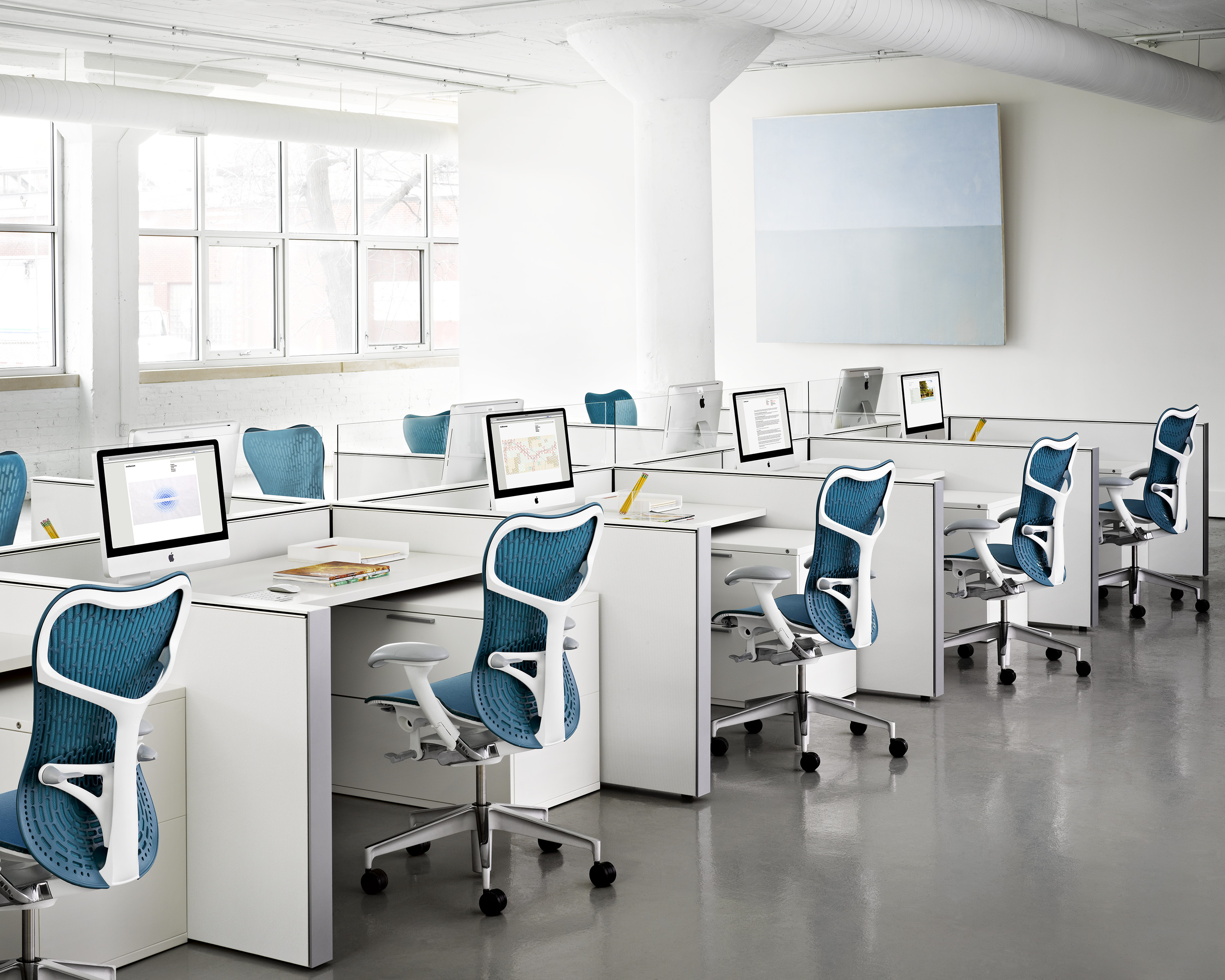 办公屏风|屏风工作站|办公家具|设计师家具|Layout Studio 开放式办公区